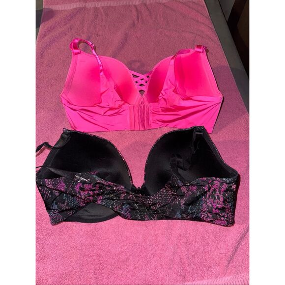 Plus size set of 2 Torrid bras size 42DDD - Picture 2 of 8